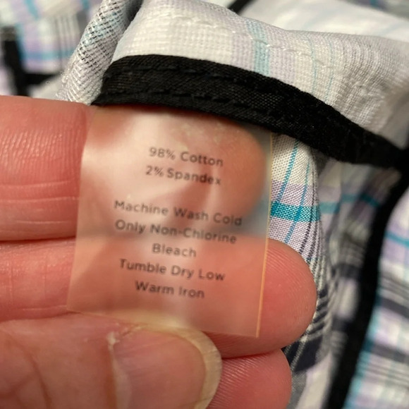 Talbots Petites Multi Color Plaid Stretch‎ Career Women’s Blazer Size 10P - Picture 8 of 10